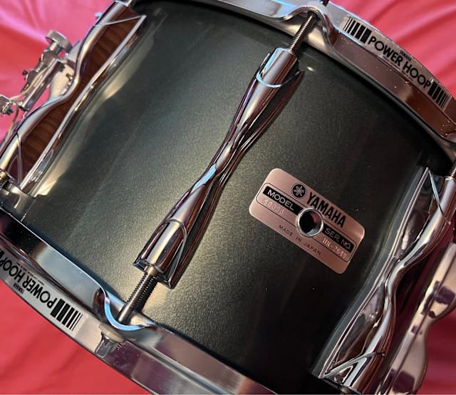 YAMAHA Recording Custom Snare Drum made in Japan Percussion & Drums