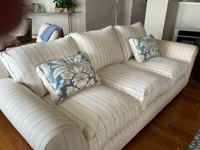 Domayne Issi large 3 Seater Fabric Sofa - Sofas in Copacabana NSW ...