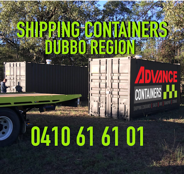 20ft Shipping Containers Supplied & Delivered Dubbo Region