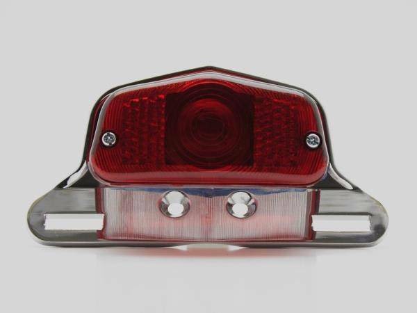 Lucas Motorcycle Tail Light - Harley Davidson, Triumph, Bobbers Etc 