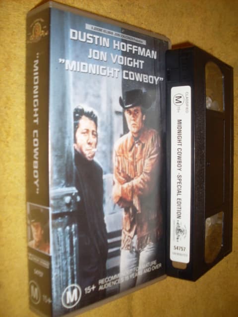 VHS Midnight Cowboy Dustin Hoffman Jon Voight | CDs & DVDs | Gumtree ...