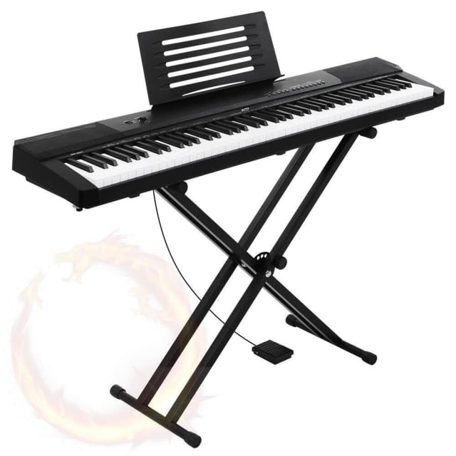 DIGITAL PIANO 88 NOTE PORTABLE KEYBOARD BAND NEW BARGAIN