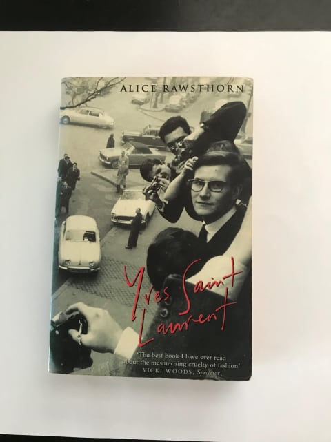 yves saint laurent biography book