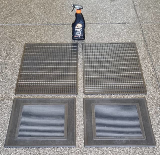 Rubber Floor Mats (BRAND NEW) With a Bottle of ArmorAll Auto Body