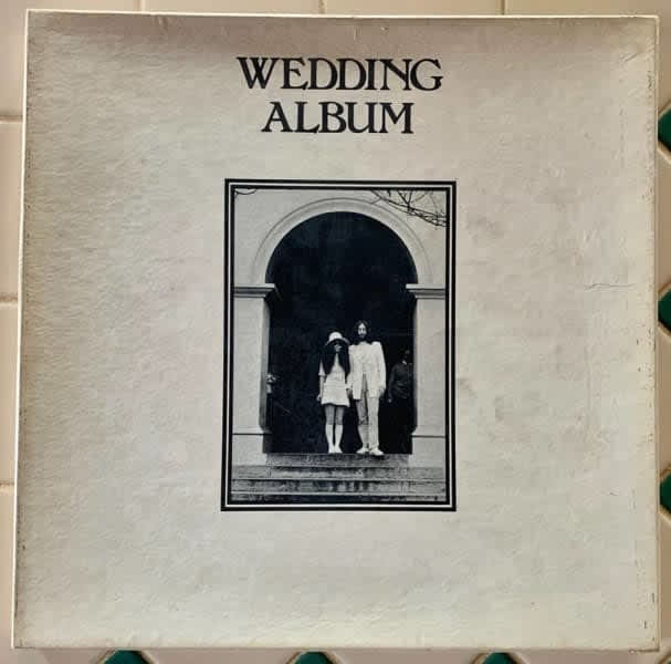 JOHN LENNON Wedding Album Complete Set Vinyl LP Record CDs & DVDs