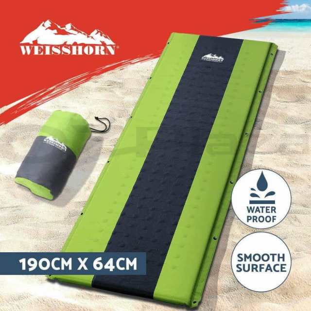 Weisshorn Self Inflating Mattress Camping Sleeping Mat Air Bed Pad Sin