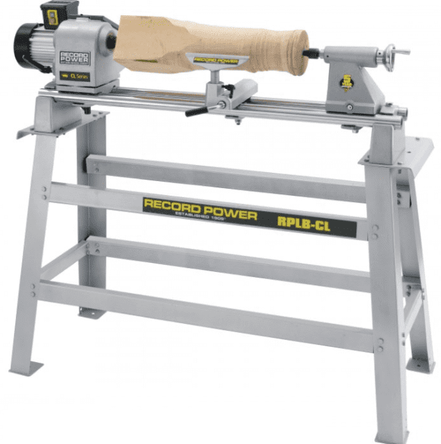 Wood Lathe, CL3 Professional 5 Speed Wood Lathe Power Tools