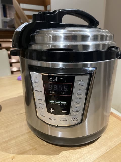 Bellini pressure 2025 cooker manual