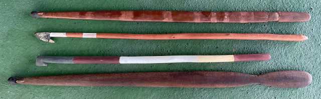 Aboriginal Woomera x 4 NT Old | Other Antiques, Art & Collectables ...