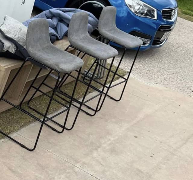 Stools x 3 for sale the lot Stools & Bar stools Gumtree Australia