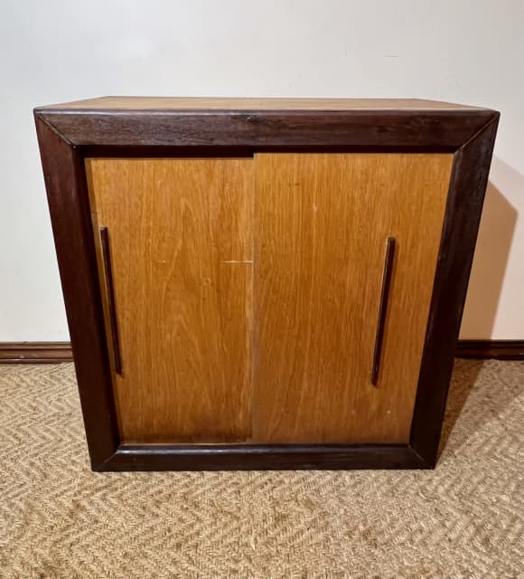 Vintage 40s 50s Oak Teak and ply wooden storage. Gumtree Australia Melville