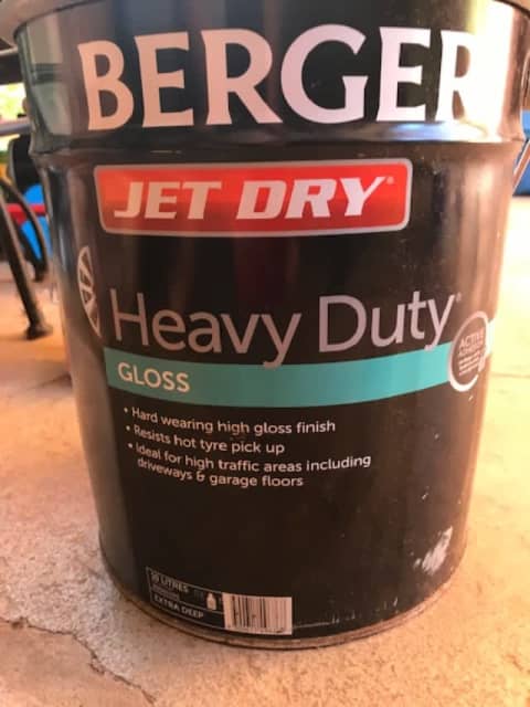 Berger Jet Dry Heavy Duty Gloss -Dark Grey-10Ltr - pavement driveways ...