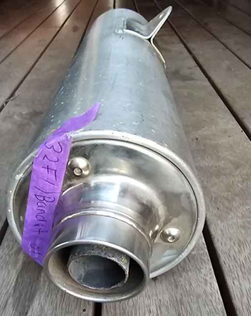 SUZUKI WRECKING MUFFLER GSXR600 GSXR750 SV1000 BANDIT INTRUDER 1000