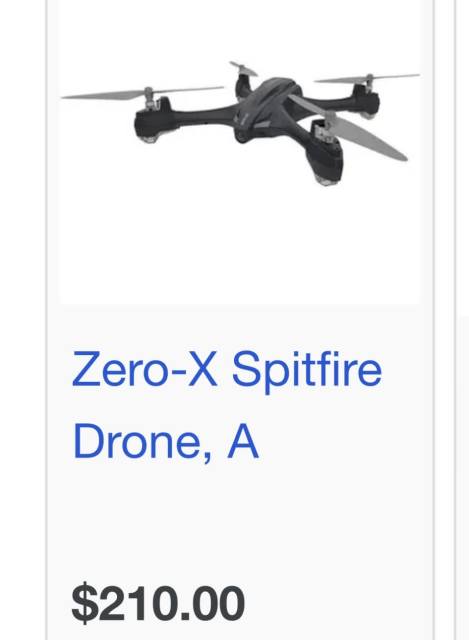 Spitfire drone zero sales x