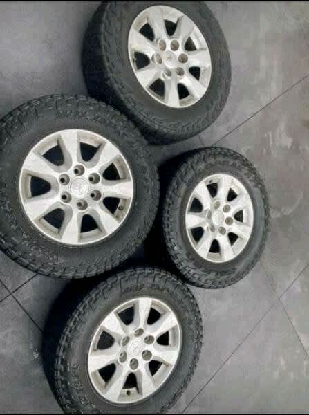 4xMITSUBISHI PAJERO NW ALLOY WHEELS 2013 OEM17INCH FIT NS NX CHEAP SET ...