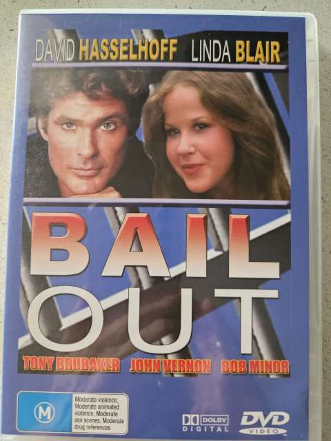 Bail Out, David Hasselhoff & Linda Blair, 1989 DVD - CDs & DVDs in ...