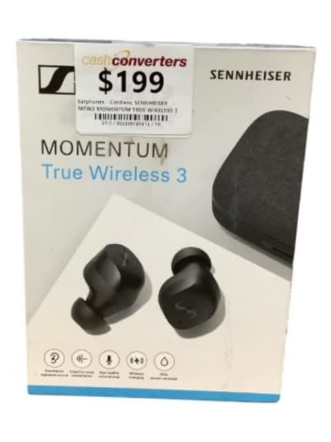 Sennheiser Momentum True Wireless 3 Mtw3 Black | Headphones