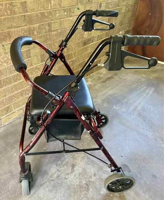 Walker with seat & storage Miscellaneous Goods in Attadale WA