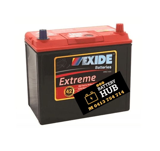 EXIDE EXTREM X60CPMF CAR BATTERY WITH 42 MONTH WARRANTY BATTERY
