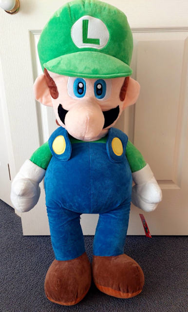 life size luigi plush