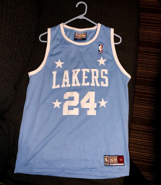 kobe bryant light blue jersey