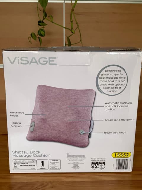 Visage shiatsu 2024 massage neck cushion