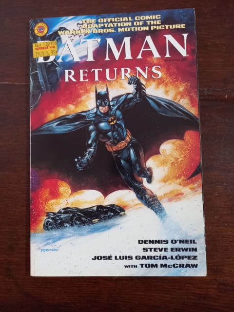 Comic Book the official Adaption of Batman Returns, Warner Bros |  Collectables | Gumtree Australia Ryde Area - Ryde | 1299619890