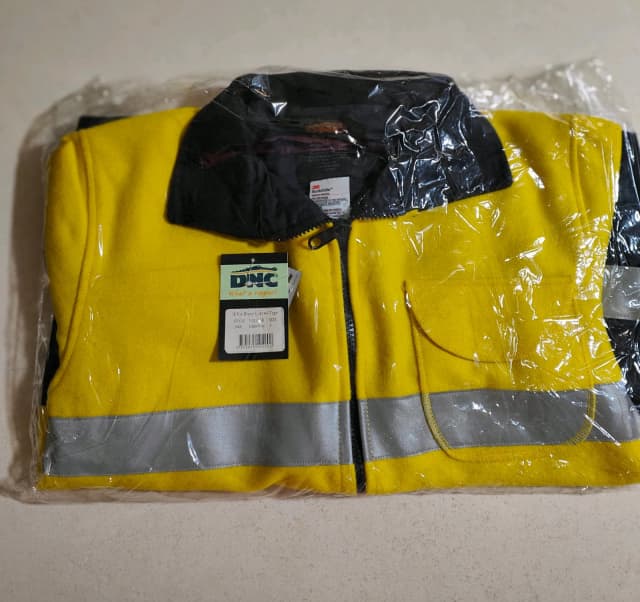 2 Bluey HI VIS WOOL BLEND JACKETS 3M TAPE size small unisex Jackets