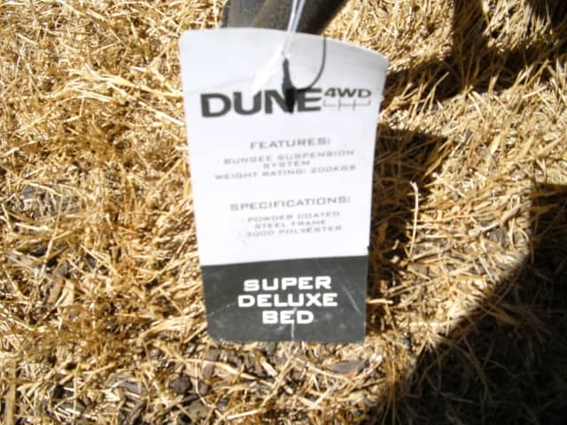 Dune 4wd 2025 super deluxe bed