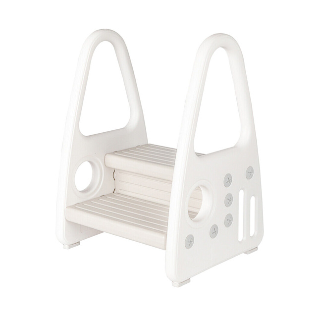 Kids Step Stool Double Toddler Ladder Tower Standing Chair Foot Toilet