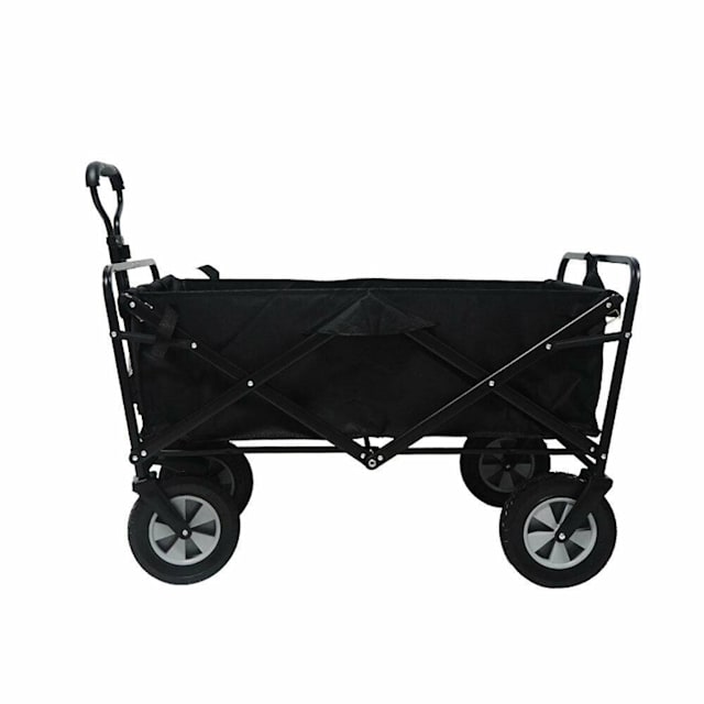 Foldable Collapsible Wagon Cart Garden Beach Outdoor Shopping Trolley