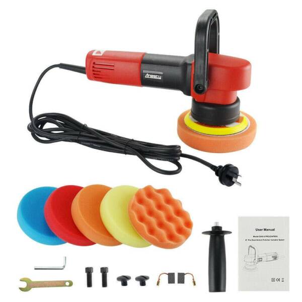 Car Polisher Sander Buffer Dual Action Random Orbital Variable Power