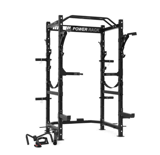 Trojan Power Pro Power Squat Rack Dips Spotters & Torsonator Gym