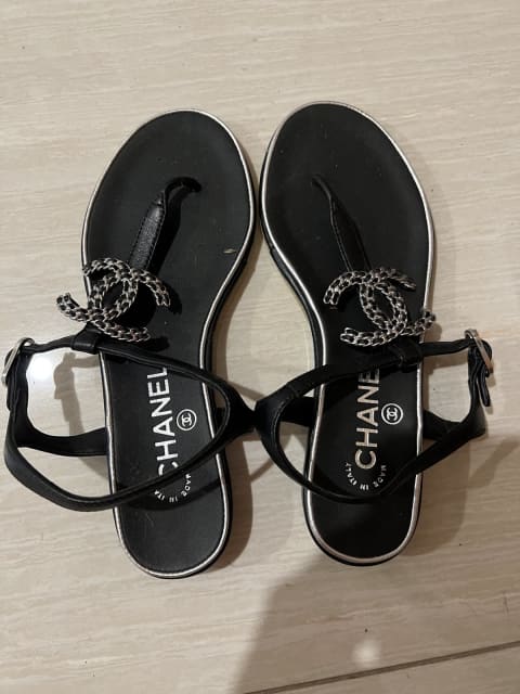 chanel sandals size 36