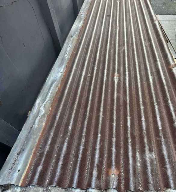 Rusty Corrugated Roofing iron Sheets Decorative Building Materials in