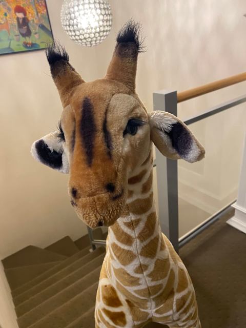 melissa & doug giraffe giant stuffed animal