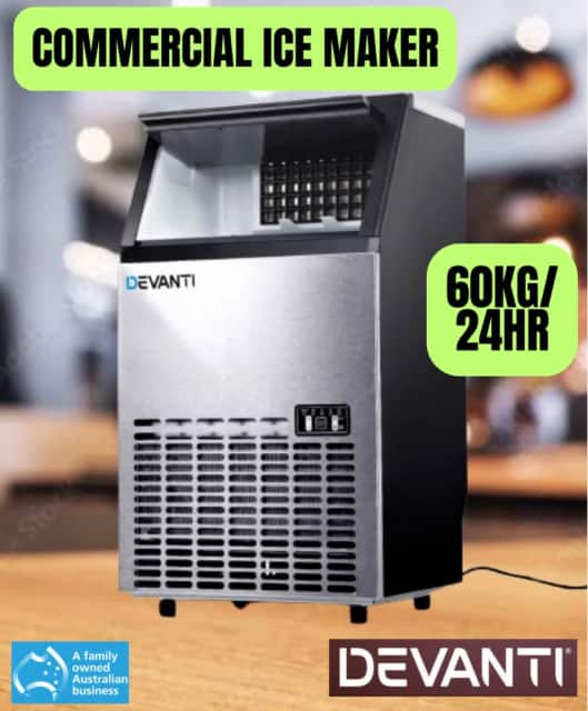 Commercial Ice Maker 60KG 24 Hours Pickup / Delivery Available