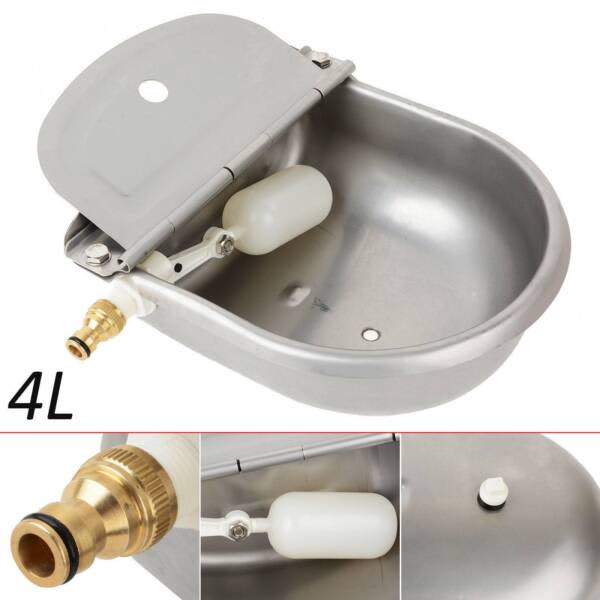 4L Automatic Water Trough Sheep Horse Dog Chicken Cow Bowl Pet