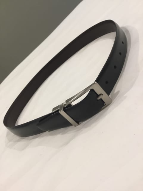 French Connection Reversible Leather Belt