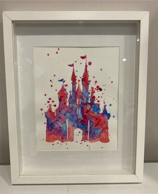 Disney Castle Framed Print Art Gumtree Australia Cessnock Area Kurri Kurri 1315988266