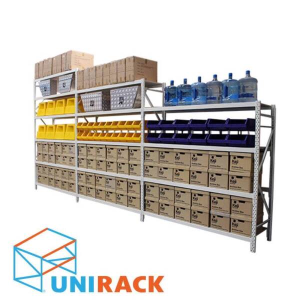 Longspan Shelving Garage Warehouse Steel Rack 3m x 3m x 1.2m