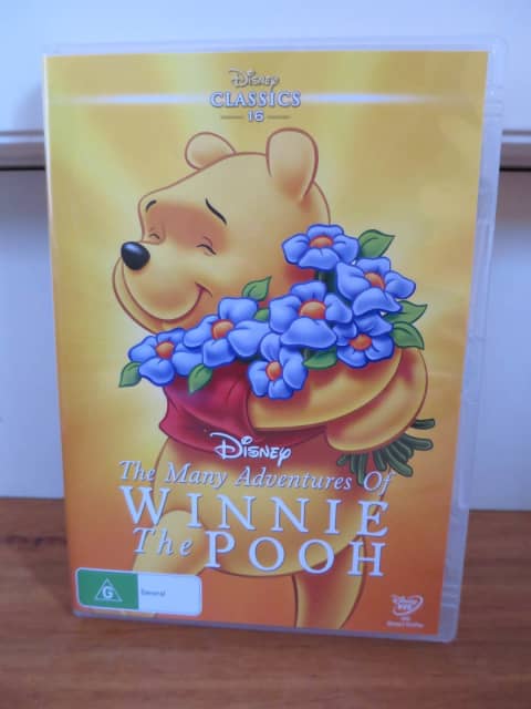 Disney The Many Adventures of Winnie the Pooh DVD Preloved exc as new ...