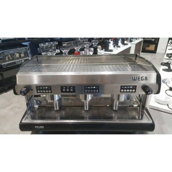 Commercial Cafe 3 Group Wega Polaris Commercial Coffee Machine Coffee