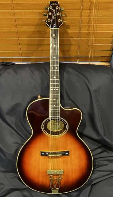 Vintage Aria Elecord AE-90 Archtop w. Piezo P/up - Guitars & Amps in ...