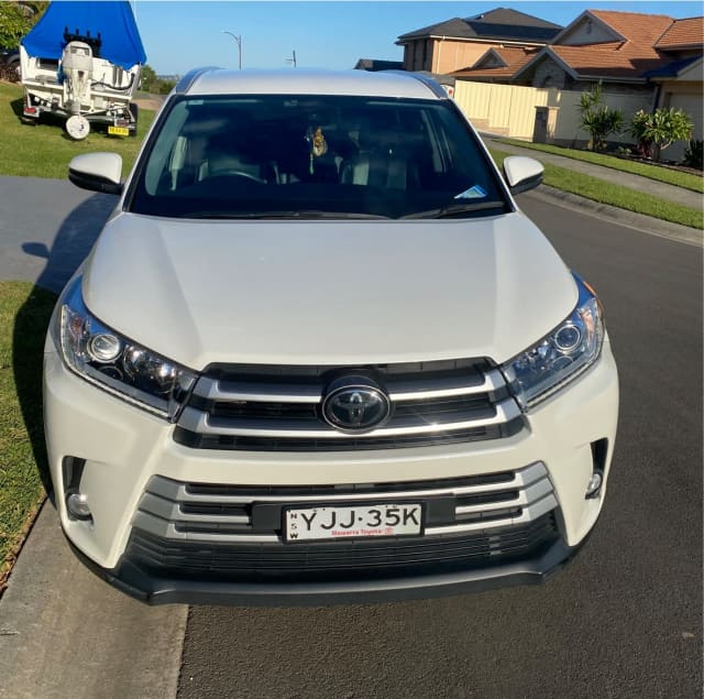 2019 Toyota Kluger Gxl (4x2) 8 Sp Automatic 4d Wagon Cars, Vans