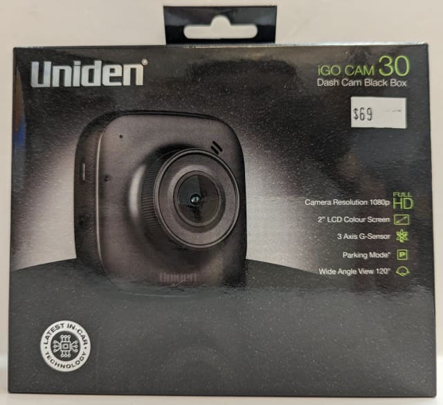 Uniden igo cam store 30