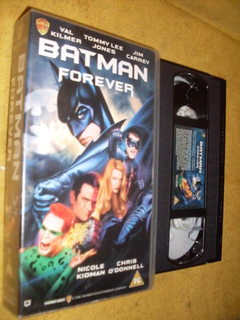 VHS Batman Forever Val Kilmer Tommy Lee Jones | CDs & DVDs | Gumtree ...