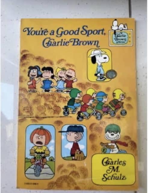 1976 Youre A Good Sport Charlie Brown By Charles M Schulz Book