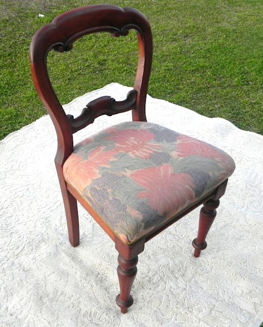 Australian Cedar Victorian Carved Back Chair Dining Chairs Gumtree