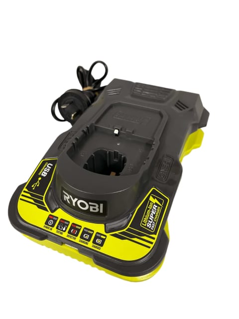 Ryobi rc18150 18v outlet one+ super fast charger